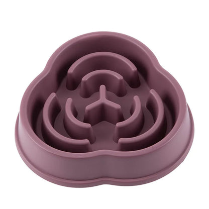 Slow Feeder Bowl for Cats & Dogs | Anti-Choking Non-Slip Bowl