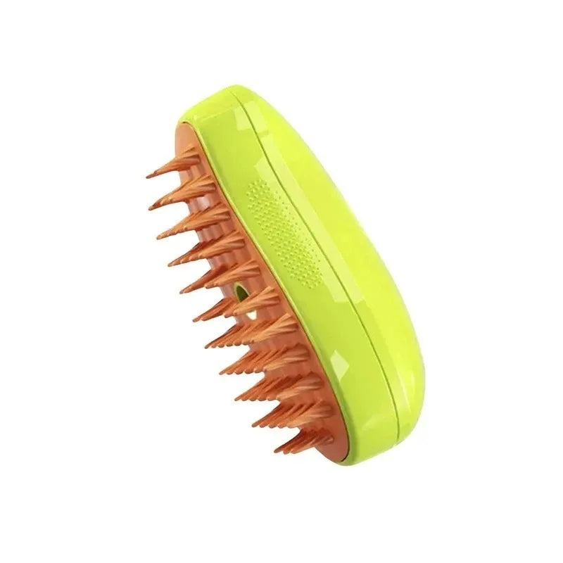 pet electric steam brush