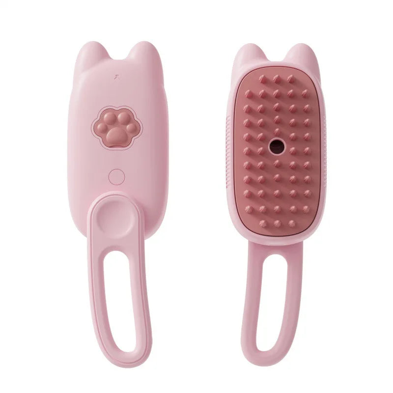 pet electric steam brush