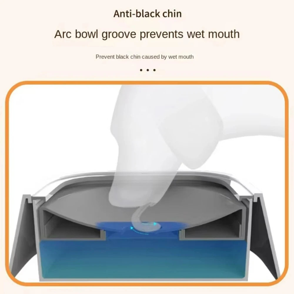 non spill pet water bowl