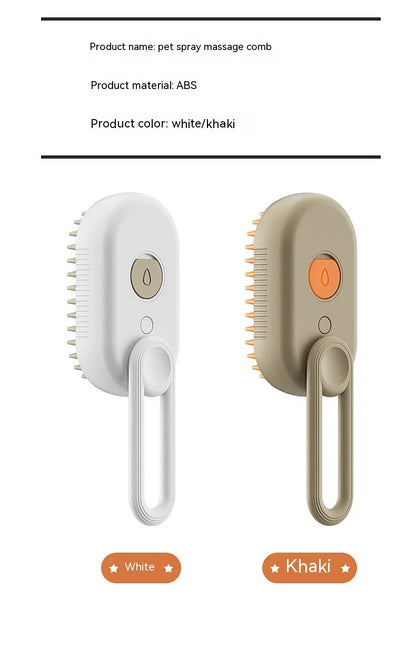 pet electric steam brush