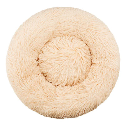 Round Pet Bed – Cozy Plush Bed for Dogs & Cats