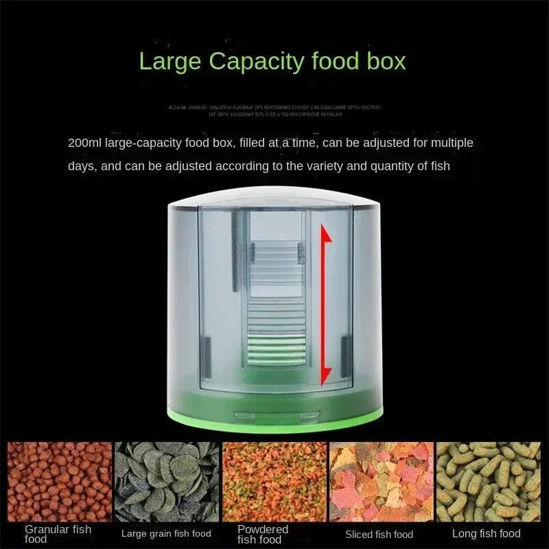 Automatic Fish Feeder – Intelligent Aquarium Timer Dispenser for Fish