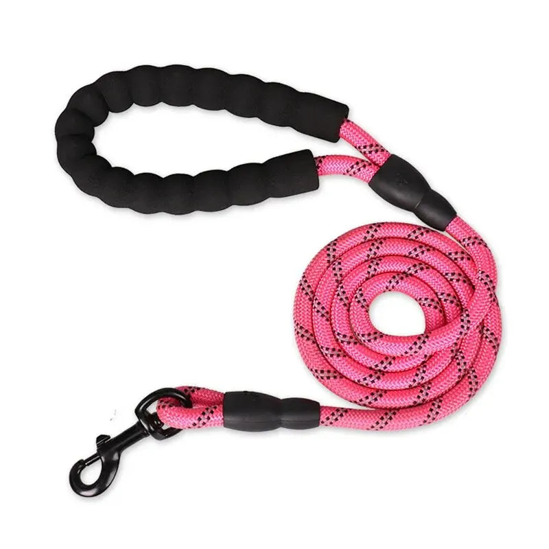 Heavy Duty Dog Leash – Reflective with Comfort Grip