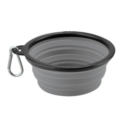 Collapsible Pet Travel Bowl – Portable Silicone Food & Water Bowl for Dogs & Cats