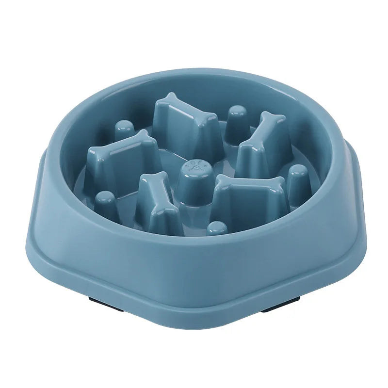 Slow Feeder Bowl for Cats & Dogs | Anti-Choking Non-Slip Bowl