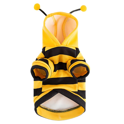Bee Print Pet Sweater for Cats & Dogs