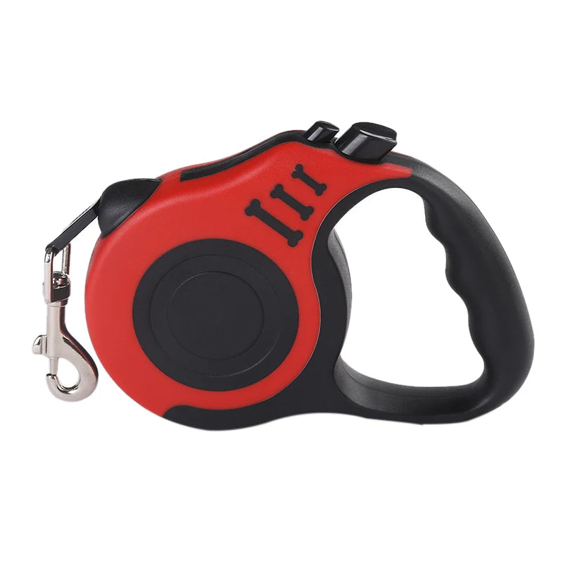 3m/5m Retractable Dog Leash – Strong Nylon Pet Lead
