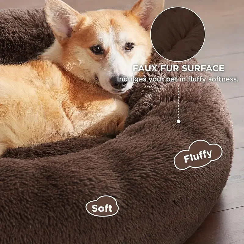 Plush, Warm, Washable Pet Bed