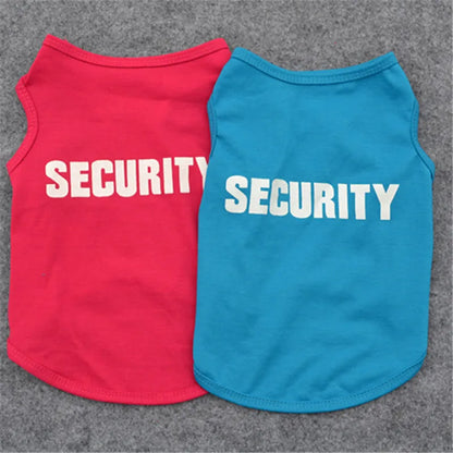 Summer Pet Vest – Lightweight T-Shirt for Small Dogs & Cats (Chihuahua, Yorkie)