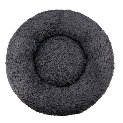 Round Pet Bed – Cozy Plush Bed for Dogs & Cats