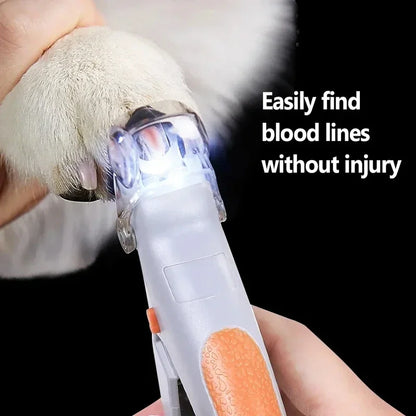 LED pet nail clippers