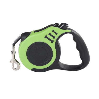 3m/5m Retractable Dog Leash – Strong Nylon Pet Lead