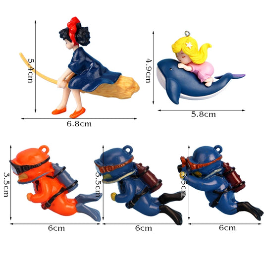 Floating Aquarium Decor – Cartoon Fish Tank Ornament