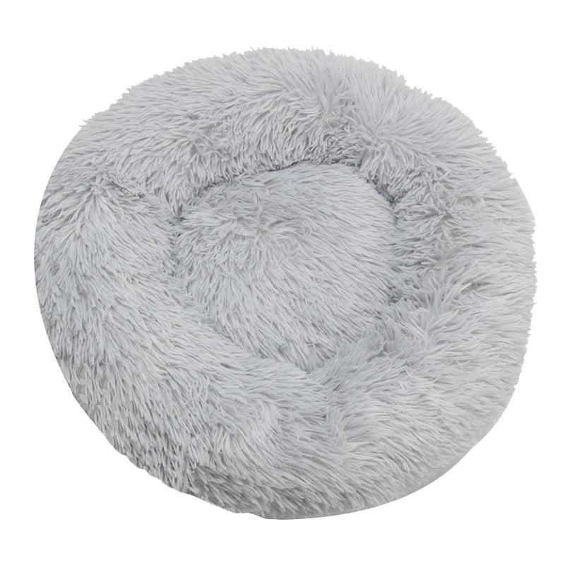 Round Pet Bed – Cozy Plush Bed for Dogs & Cats