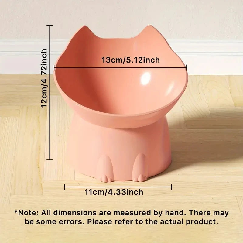 Elevated Cat Bowl – Raised Anti-Tip Feeding Dish