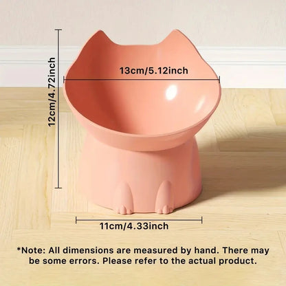 Elevated Cat Bowl – Raised Anti-Tip Feeding Dish