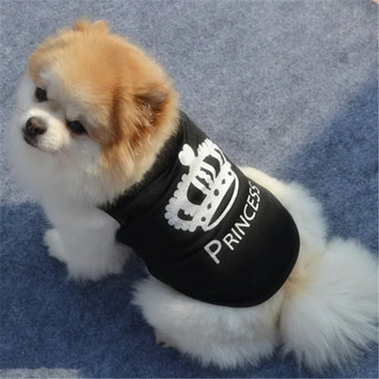 Summer Pet Vest – Lightweight T-Shirt for Small Dogs & Cats (Chihuahua, Yorkie)