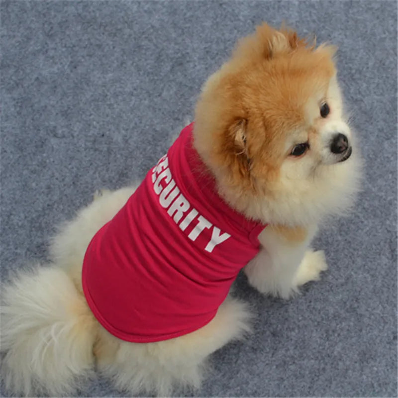 Summer Pet Vest – Lightweight T-Shirt for Small Dogs & Cats (Chihuahua, Yorkie)
