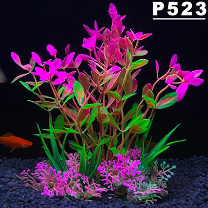 5.5-Inch Artificial Aquarium Plant – Plastic Water Grass Decoration for Fish Tanks & Bowls
