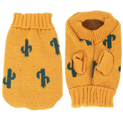 Cat Winter Sweater – Warm Knit Vest Clothing for Cats & Kittens