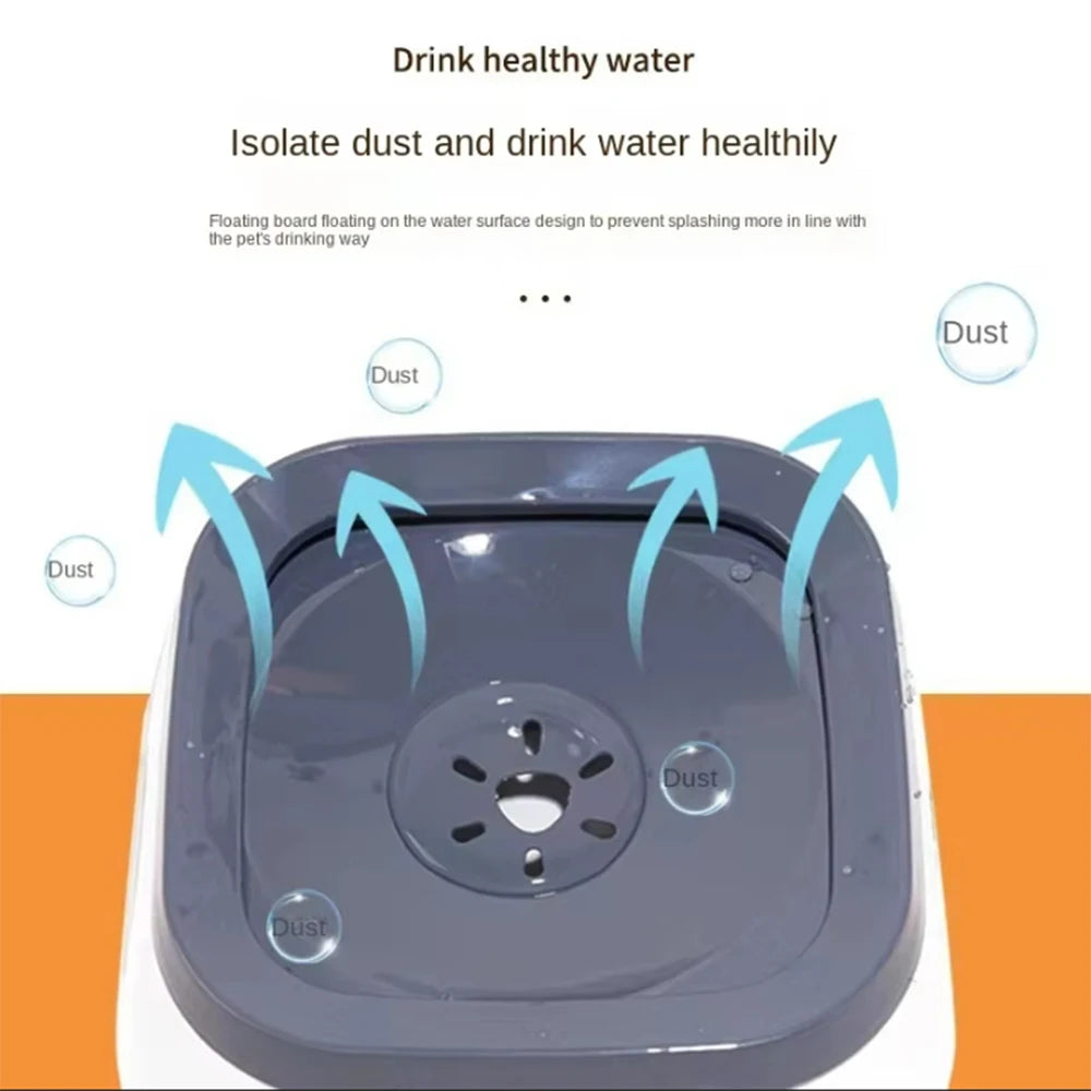 non spill pet water bowl