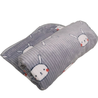 Soft Flannel Dog & Cat Blanket | Warm Plush Pet Sleeping Mat