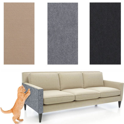 Cat Scratch Protection Mat – Self-Adhesive Trimmable Sofa & Furniture Protector