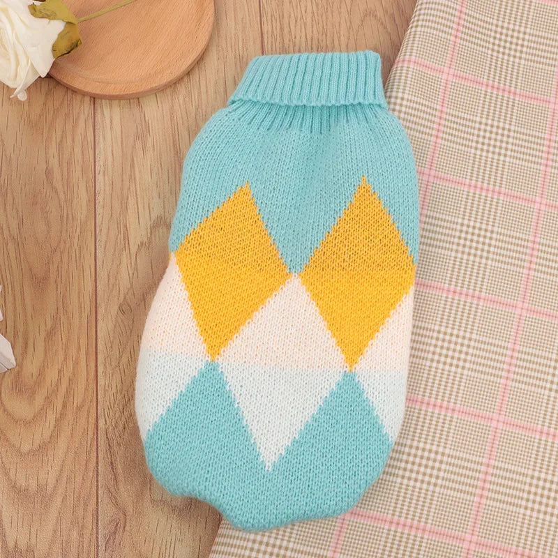 Cat Winter Sweater – Warm Knit Vest Clothing for Cats & Kittens