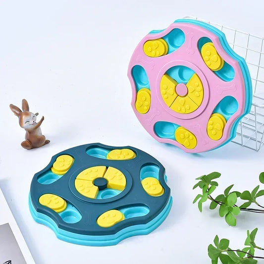 Dog Puzzle Feeder Toy – Interactive Slow Feeder Bowl for Smart Eating & Training