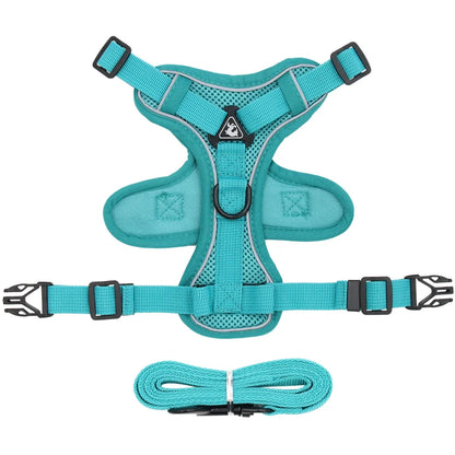 Escape Proof Cat Harness and Leash Set | Adjustable Reflective Cat Vest