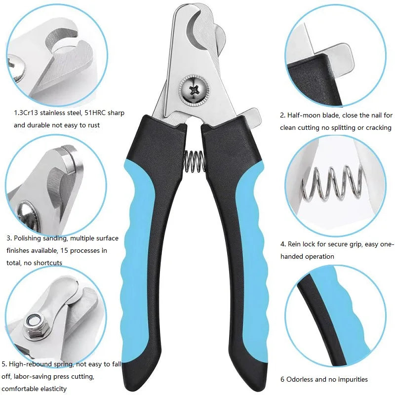 Pet Nail Clipper – Claw Scissors for Dogs & Cats