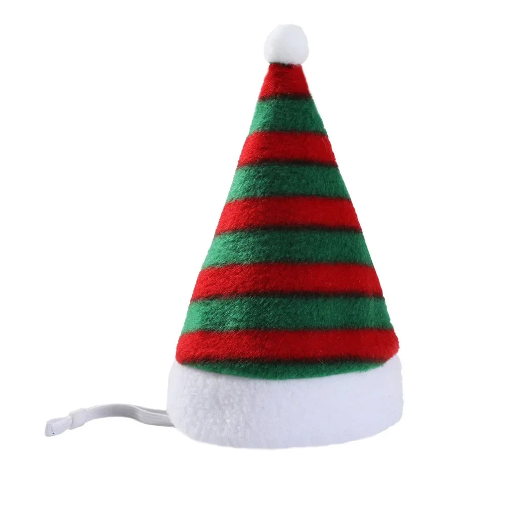 Christmas Pet Hat – Cute Holiday Costume Cap for Small Dogs & Cats