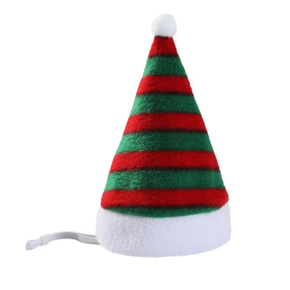 Christmas Pet Hat – Cute Holiday Costume Cap for Small Dogs & Cats