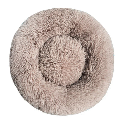 Round Pet Bed – Cozy Plush Bed for Dogs & Cats
