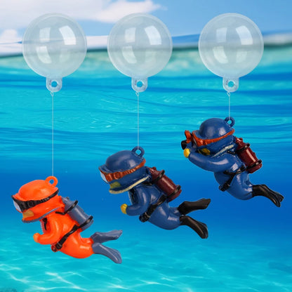 Floating Aquarium Decor – Cartoon Fish Tank Ornament