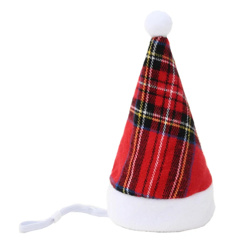 Christmas Pet Hat – Cute Holiday Costume Cap for Small Dogs & Cats