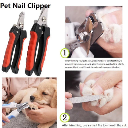 Pet Nail Clipper – Claw Scissors for Dogs & Cats
