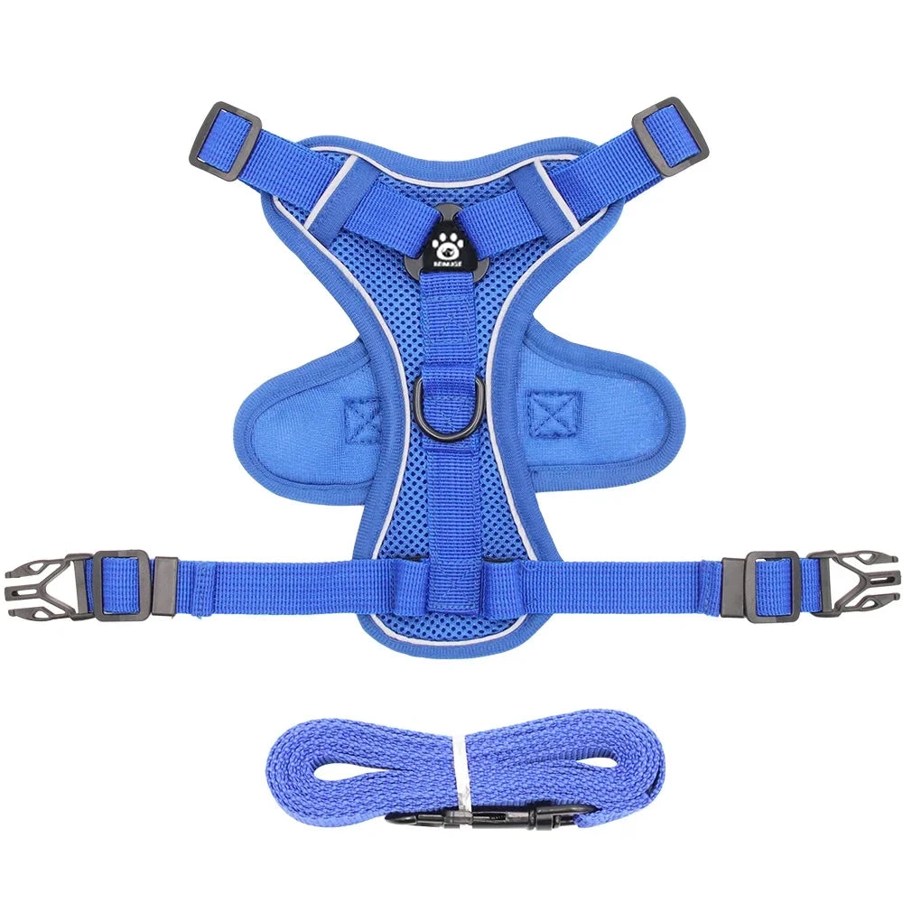 Escape Proof Cat Harness and Leash Set | Adjustable Reflective Cat Vest