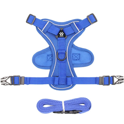 Escape Proof Cat Harness and Leash Set | Adjustable Reflective Cat Vest