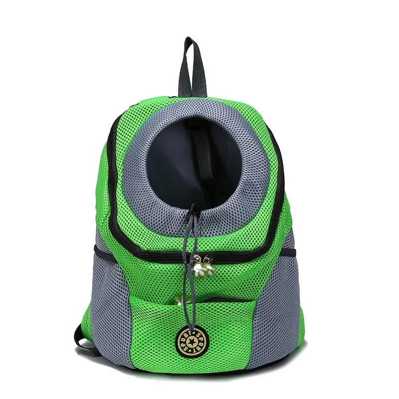 Breathable Dog Carrier Backpack – Travel Bag for Small Dogs