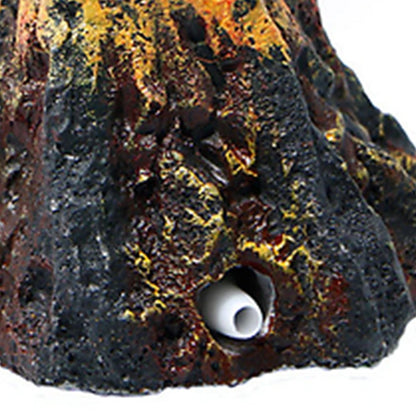 Volcano Shape Aquarium Air Bubble Stone – Oxygen Pump Decoration for Fish Tank Aeration & Visual Effect