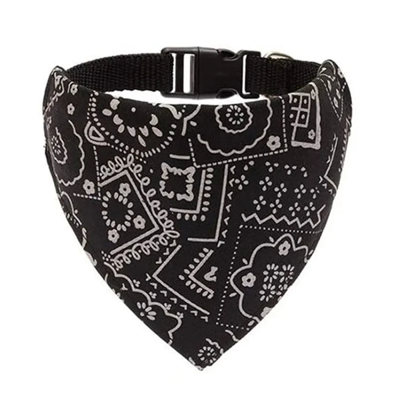 Adjustable Dog Bandana Collar | Stylish Scarf for Dogs & Cats