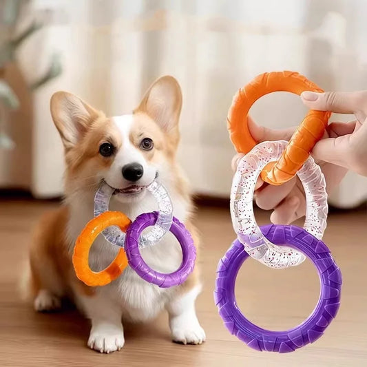 Interactive Dog Chew & Tug Toy for All Dogs