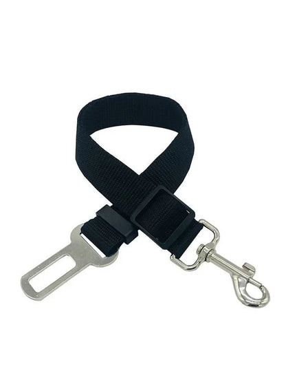 Adjustable Dog Car Seat Belt – Pet Safety Travel Restraint for Cars