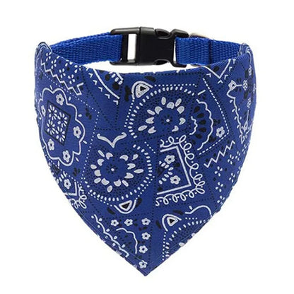 Adjustable Dog Bandana Collar | Stylish Scarf for Dogs & Cats