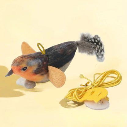 Interactive Cat Bird Toy for Chasing & Play