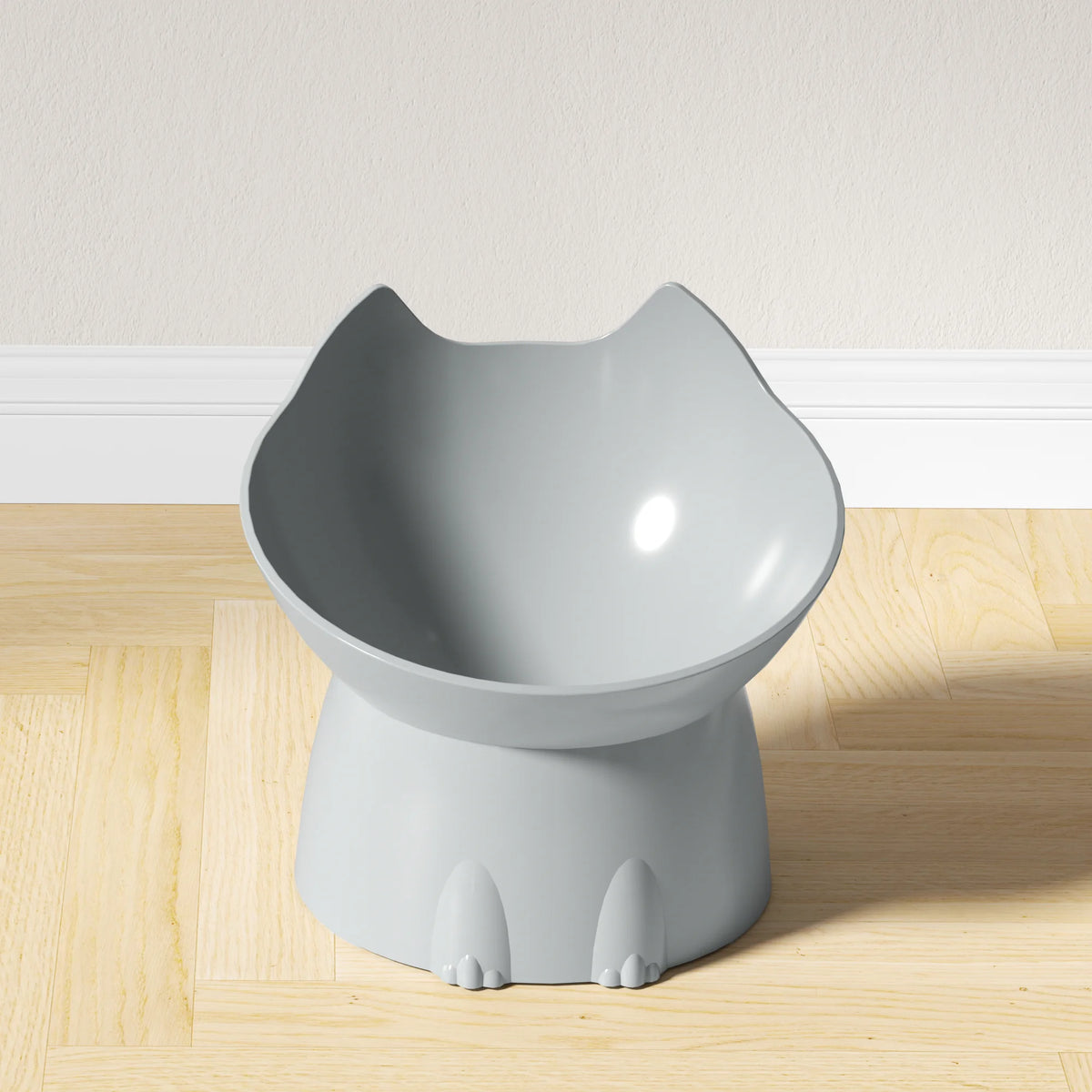 Elevated Cat Bowl – Raised Anti-Tip Feeding Dish