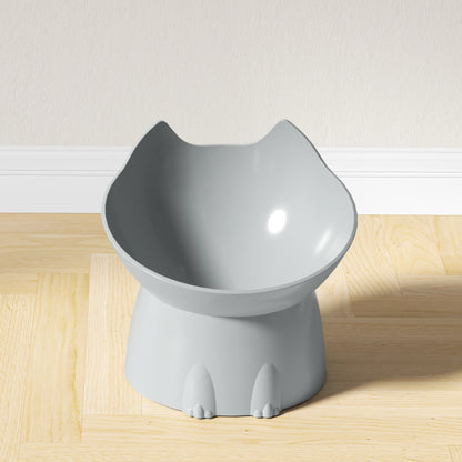 Elevated Cat Bowl – Raised Anti-Tip Feeding Dish