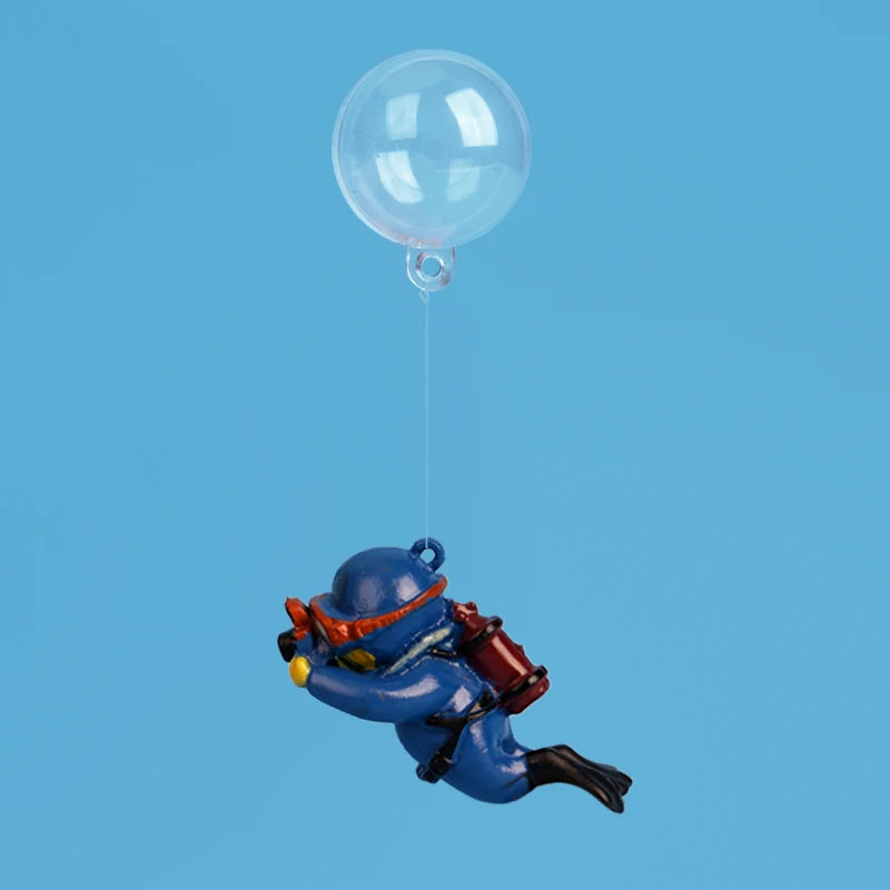 Floating Aquarium Decor – Cartoon Fish Tank Ornament